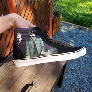 Vans Skate-hi. Kiss. Dressed to Kill. Size Men's 12. Pre worn.